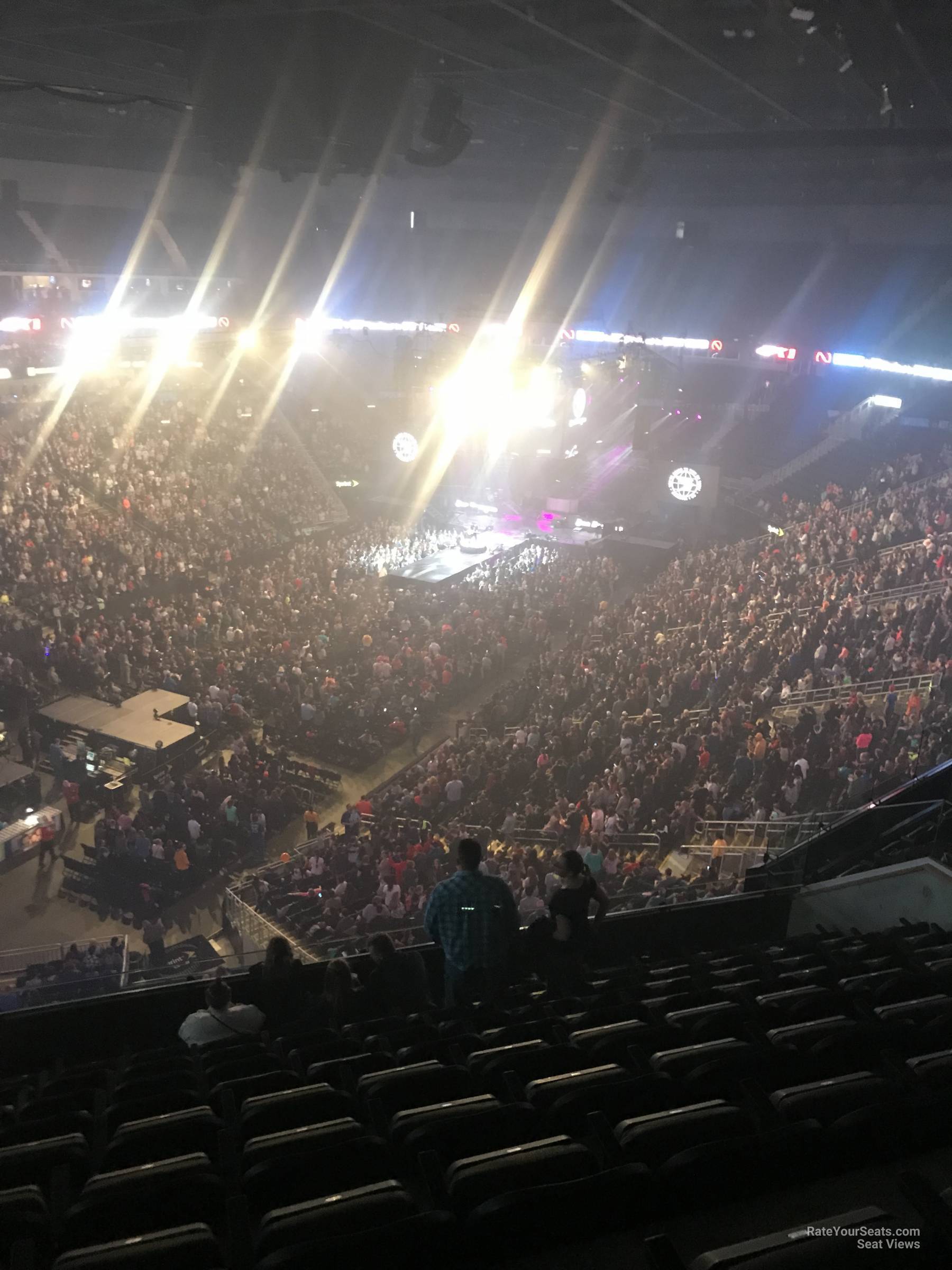 section 229, row 9 seat view  for concert - t-mobile center